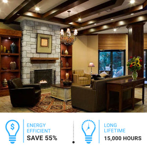 A19 Dimmable LED Light Bulb, 9.8W, ENERGY STAR, 3000K (Soft White), 800 Lumens, (E26)