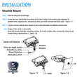 Load image into Gallery viewer, 15W,100-277 Volt, 5700K, Knuckle Mount, LED Flood Lights, Bronze, 55 Watt Replacement