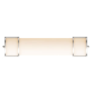 Half Cylinder LED Vanity Light Fixture, CCT Changeable (3000K/4000K/ 5000K) , White Acrylic Shade, CRI >80