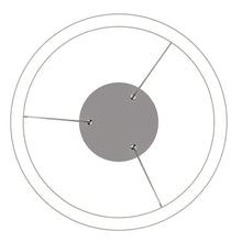 Load image into Gallery viewer, Modern Round Chandeliers with unique design Shade, 49W, 3000K, 2450LM, Dimmable, Pendant Mounting, CRI: 80+, Aluminum Body Finish