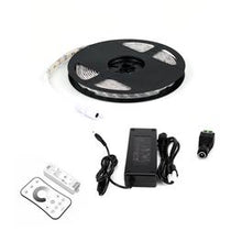 Load image into Gallery viewer, 2835 White LED Strip Light High-CRI - 12V - IP20 - 278 Lumens/ft with Driver and Controller (KIT)