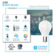 Load image into Gallery viewer, A19 Dimmable LED Light Bulb, 9.8W, ENERGY STAR, 3000K (Soft White), 800 Lumens, (E26)