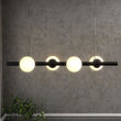 Load image into Gallery viewer, Matte Black, 4-Lights, LED Linear Chandeliers,  40W, 3000K, Pendant Mounting, Dimmable