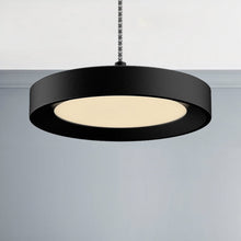 Load image into Gallery viewer, Disk Architectural, LED 5.5 Inch Round Pendant Mount Direct Down Light Fixture, 12W, 3000K, Dimmable