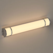 Load image into Gallery viewer, Half Cylinder Bathroom Light Fixtures, CCT Changeable, Dimmable , Brushed Nickel Finish, Bathroom Vanity Lighting