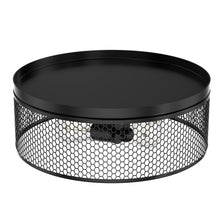 Load image into Gallery viewer, 3-Lights Cage Style Flush Mount Fixture, Drum Shape, E26 Base, UL Listed, 3 Years Warranty