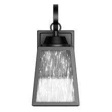 Load image into Gallery viewer, 12W LED Outdoor Wall Lantern Fixture with Water Glass Shade, 4000K (Cool White), Dimmable, ETL Listed