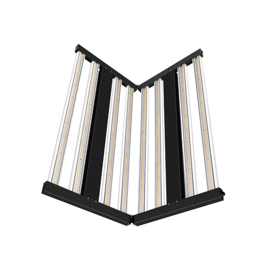 960W LED Grow Light, 2.5 μmol/j, Dimmable, Full Spectrum Grow Lamps with Optic Lens, For Indoor Commercial LED Plant Lights