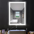Load image into Gallery viewer, 24&quot; x 36&quot;  LED Bathroom Lighted Mirror &amp; Defogger On/Off Touch Switch and CCT Changeable With Remembrance, Window Style