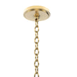 Load image into Gallery viewer, Dome Shape Brass Gold Pendant Light with Clear Glass Shade, E26 Base, UL Listed for Damp Location