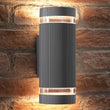 Load image into Gallery viewer, LED Up &amp; Down Light Half Cylinder, 2x5W, AC100- 277V , Bronze Double Side