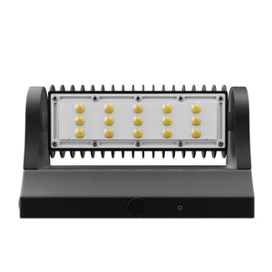 Outdoor Rotatable LED Wall Pack Light 40W 5700K 5400 Lumens, UL, DLC Listed, Bronze Finish, Waterproof Wall Light