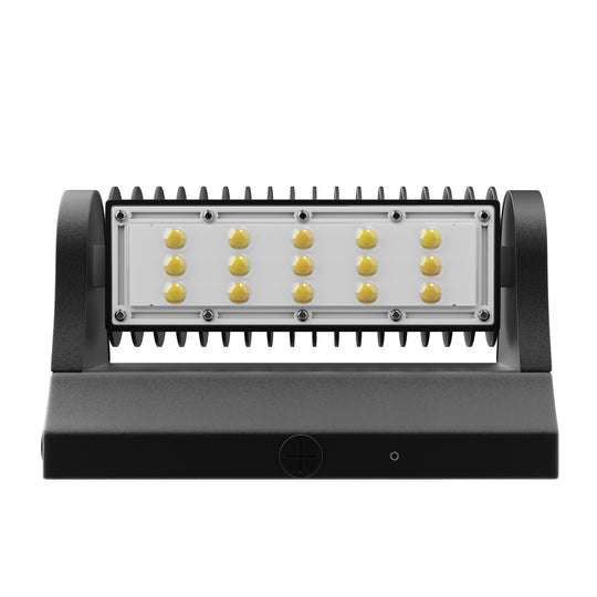 Outdoor Rotatable LED Wall Pack Light 40W 5700K 5400 Lumens, UL, DLC Listed, Bronze Finish, Waterproof Wall Light