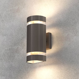 LED Up & Down Light Half Cylinder, 2X5W, AC100- 277V ,Double Side