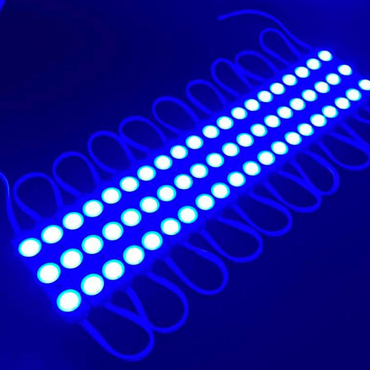 40-Pack LED Module, 3 LEDs/Mod, DC12V, 0.72W, Blue