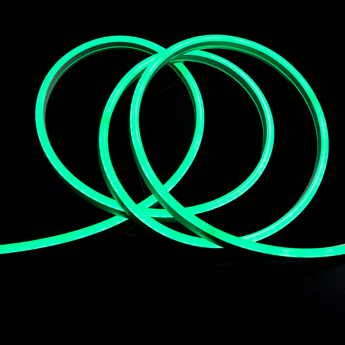 LED Neon Rope Light, 120V, UL Listed, Waterproof IP65 RATED, >80 CRI, Neon Flex (Blue, Green, Red, Pink)