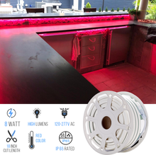 Load image into Gallery viewer, LED Neon Rope Light, 120V, UL Listed, Waterproof IP65 RATED, &gt;80 CRI, Neon Flex (Blue, Green, Red, Pink)