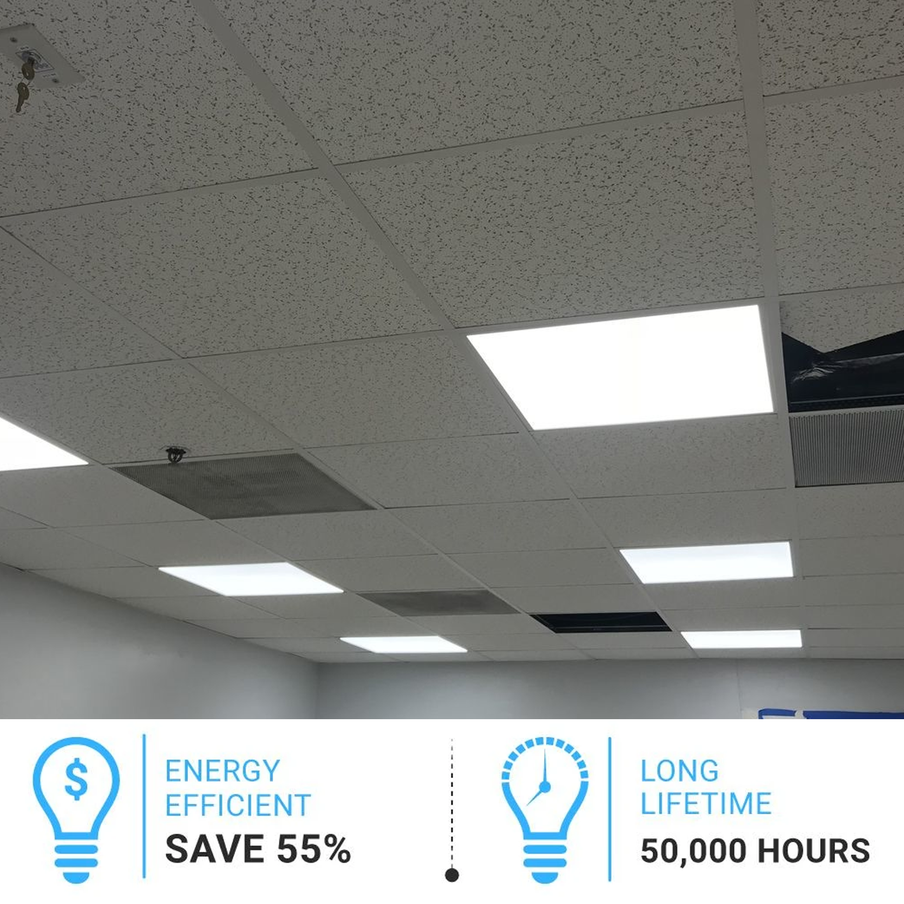 2x2 led hot sale drop ceiling lights