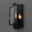 Load image into Gallery viewer, Matte Black Wall Sconce Light, UL Listed for Damp Location, E26 Base, 3 Years Warranty