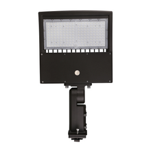Load image into Gallery viewer, 100W LED Pole Light With Photocell ; 4000K ; Universal Mount ; Bronze ; AC100-277V