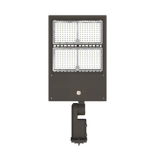 Load image into Gallery viewer, LED Parking Lot/Shoebox Area Light 300W ; High Voltage ; 5700K ; Universal Mount ; 200-480V With Photocell