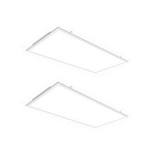 Load image into Gallery viewer, LED Panel Light 2X4 72W 4000K (Neutral White) Dimmable 9000LM Dimmable, AC120V-277V, UL, DLC Listed, Damp Location, Flat Backlit Fixture, Recessed/Drop Ceiling Install