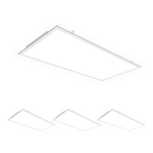 Load image into Gallery viewer, LED Panel Light 2X4 72W 4000K (Neutral White) Dimmable 9000LM Dimmable, AC120V-277V, UL, DLC Listed, Damp Location, Flat Backlit Fixture, Recessed/Drop Ceiling Install