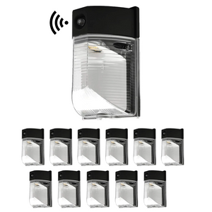 LED Wall Pack with Photocell and Cap ; 26W 5700K