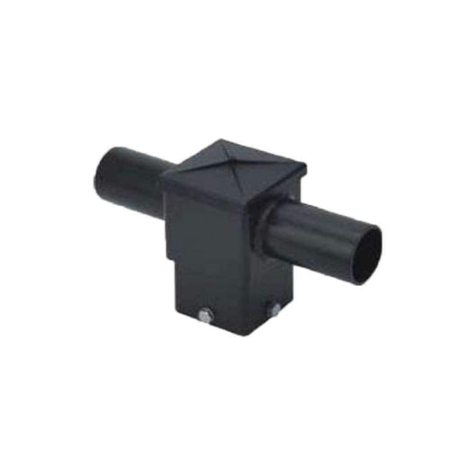 Internal tenon adaptor for 5 inch square poles. 2 ARM at 180 degrees - WENLIGHTING