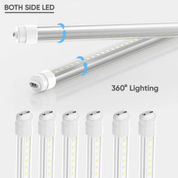 T8 LED Sign Tubes with R17 Base, 360 Degree Advertisement Lighting, LED Outdoor Tubes For Double Sided Signs