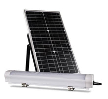 Load image into Gallery viewer, LED Solar Batten Light Set ; 12W with 30W Solar Panel ; 6000K - WENLIGHTING